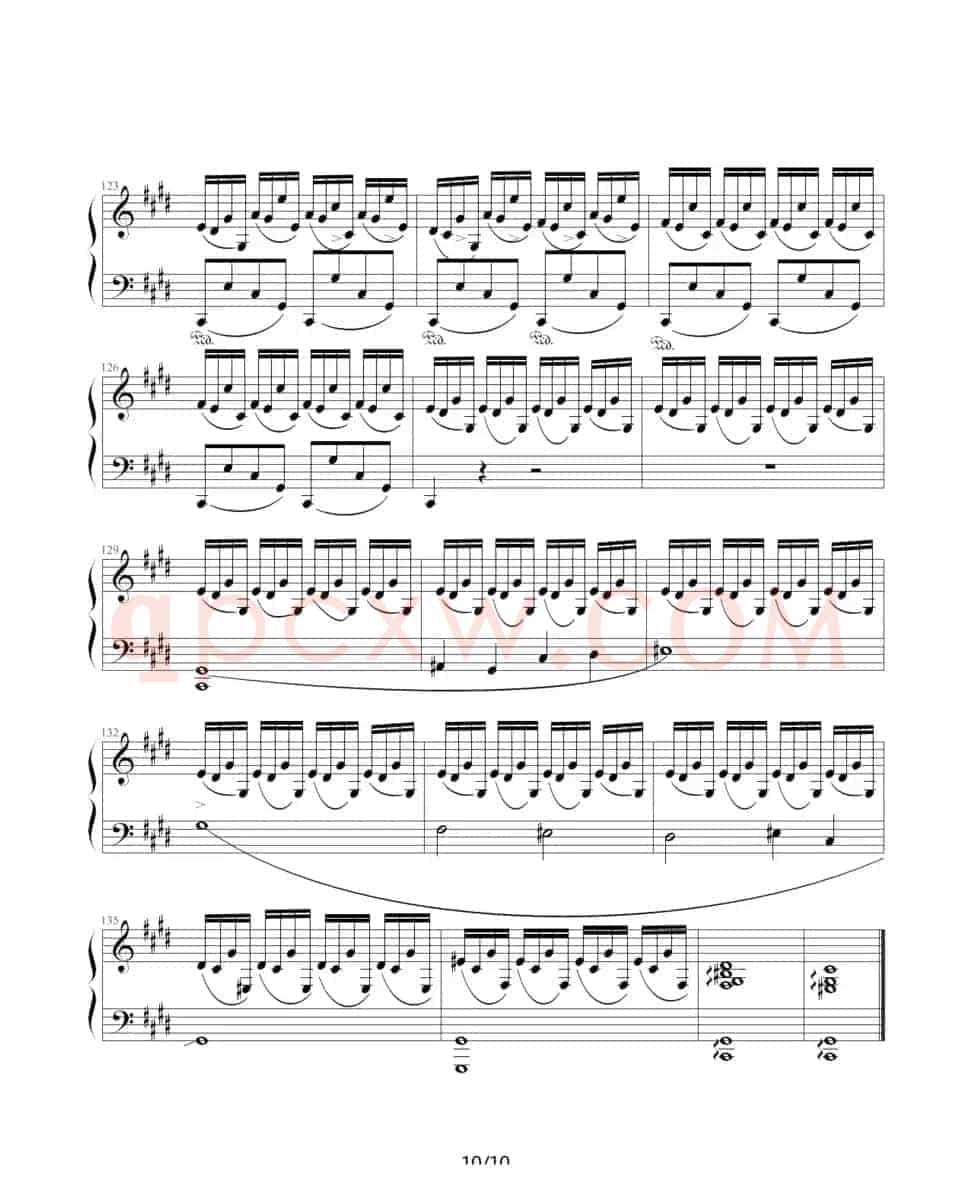幻想即兴曲（滴漏制谱版）