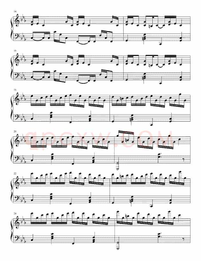 Croatian Rhapsody（克罗地亚狂想曲）（风惊制谱版）
