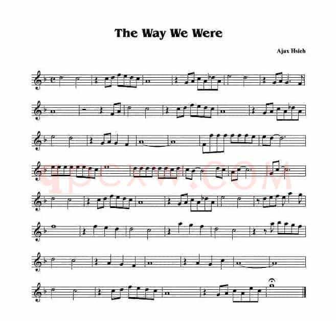 The Way We Were（往日情怀）