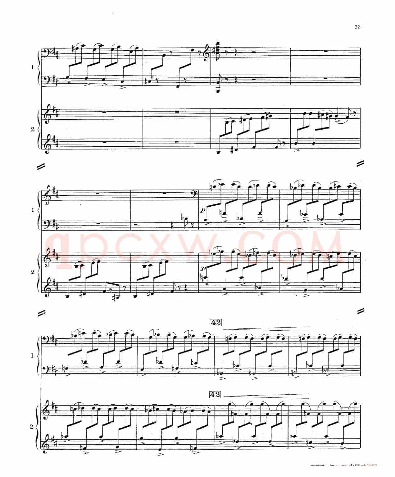 Concerto for 2 Pianos in d Minor(d小调双钢琴协奏曲· 第三乐章)