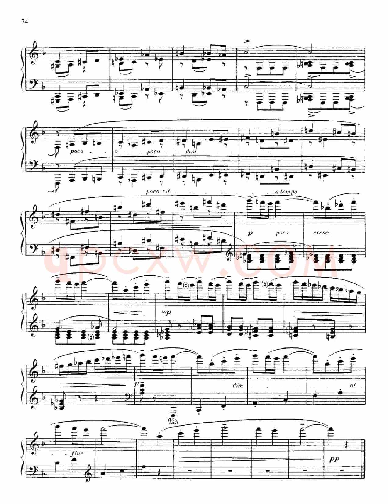 Piano Sonata No.3 in F Major Op.46(F大调第三钢琴奏鸣曲·Ⅰ)