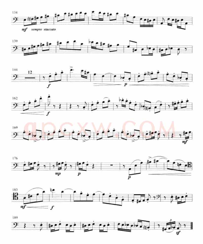 小协奏曲（长号）