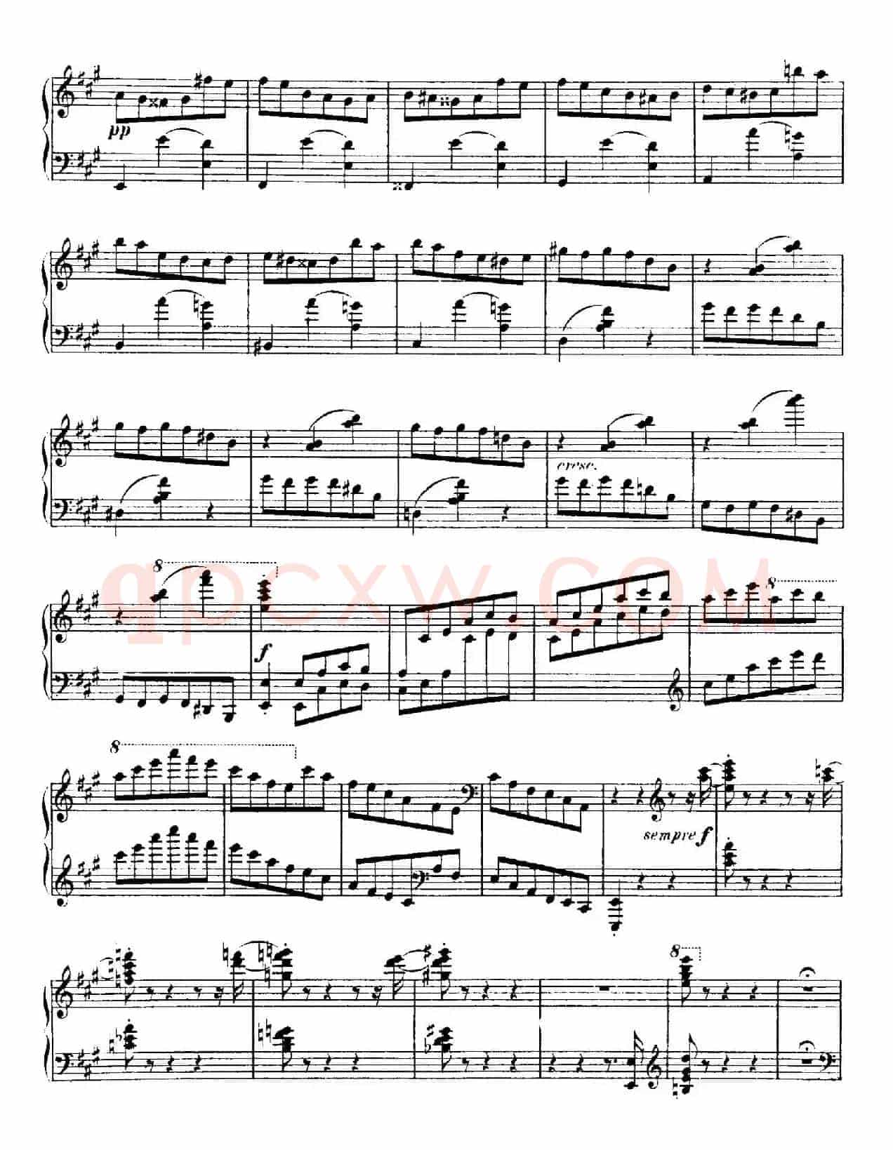 4 Valses Caprice(4首随想圆舞曲)(No. 1 in A)