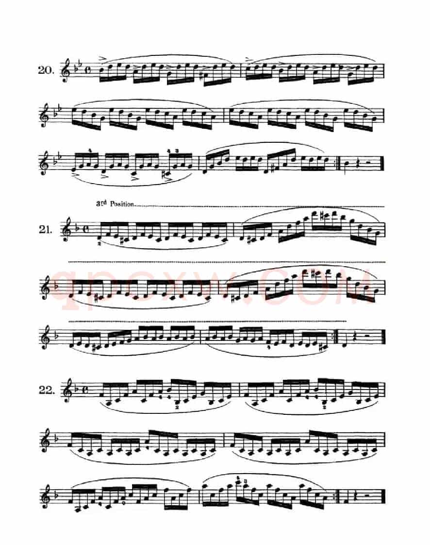 School of Mechanism,Op.74（小提琴技巧 作品.74）