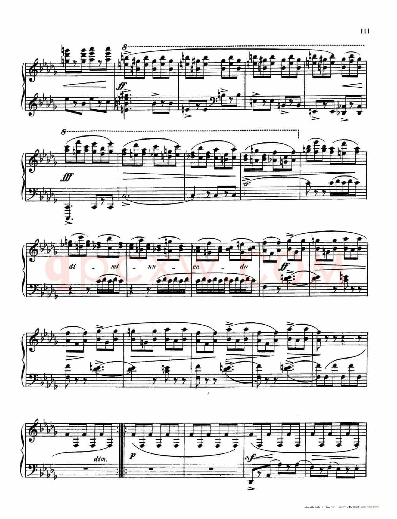 24 Characteristic Pieces Op.36(24首性格小品·22)