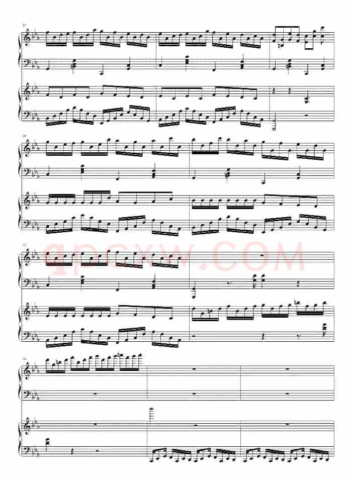 Croatian Rhapsody（克罗地亚、四手联弹）