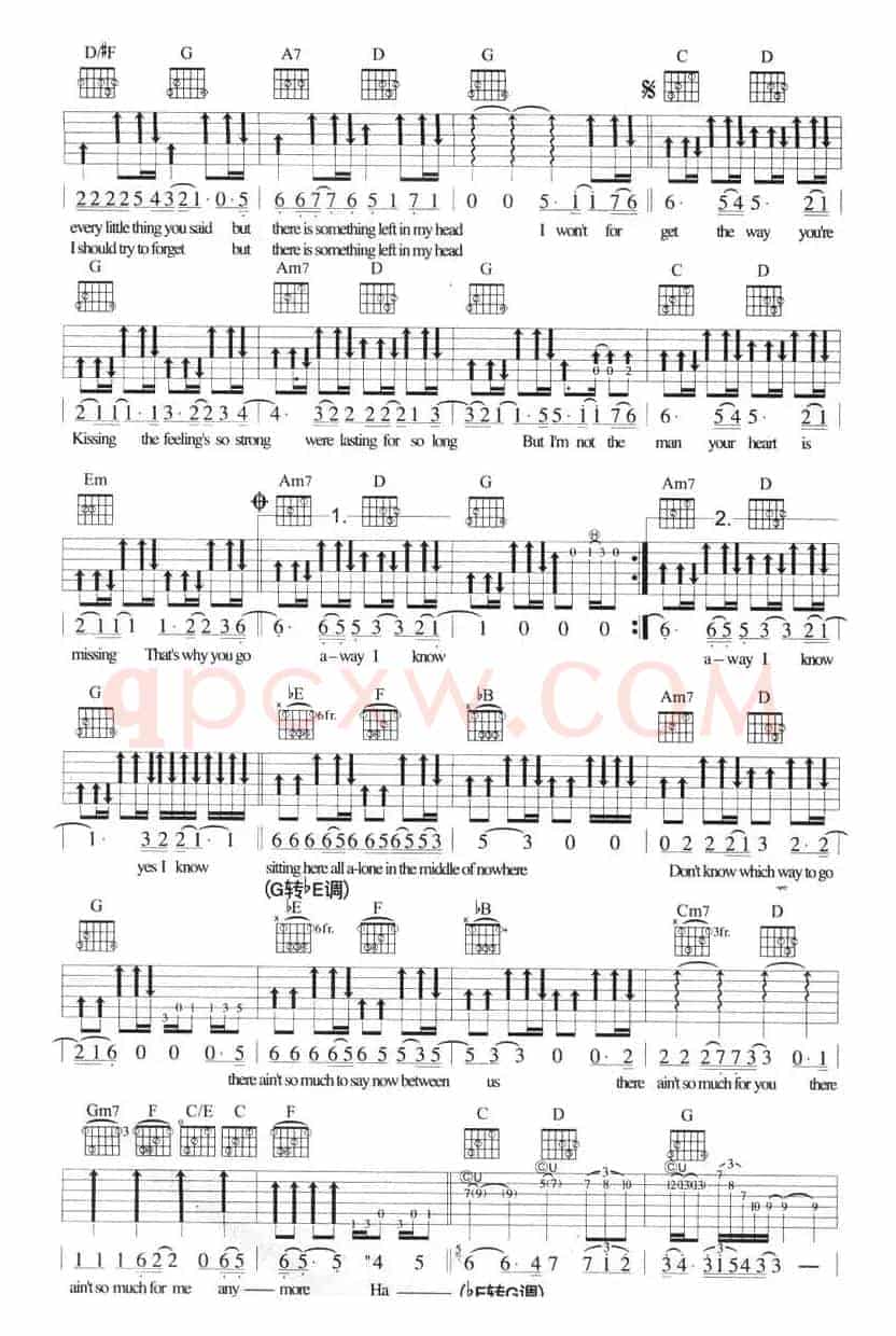 That's Why You Go Away(那就是你离去的原因)