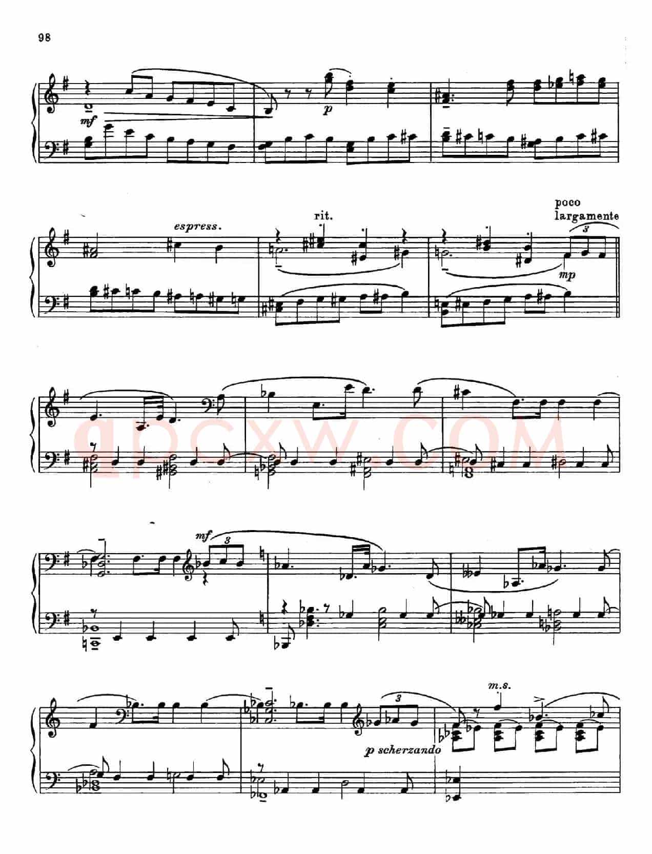Prokofiev - Ten Pieces Op.12(普罗科菲耶夫-10首小品·5)