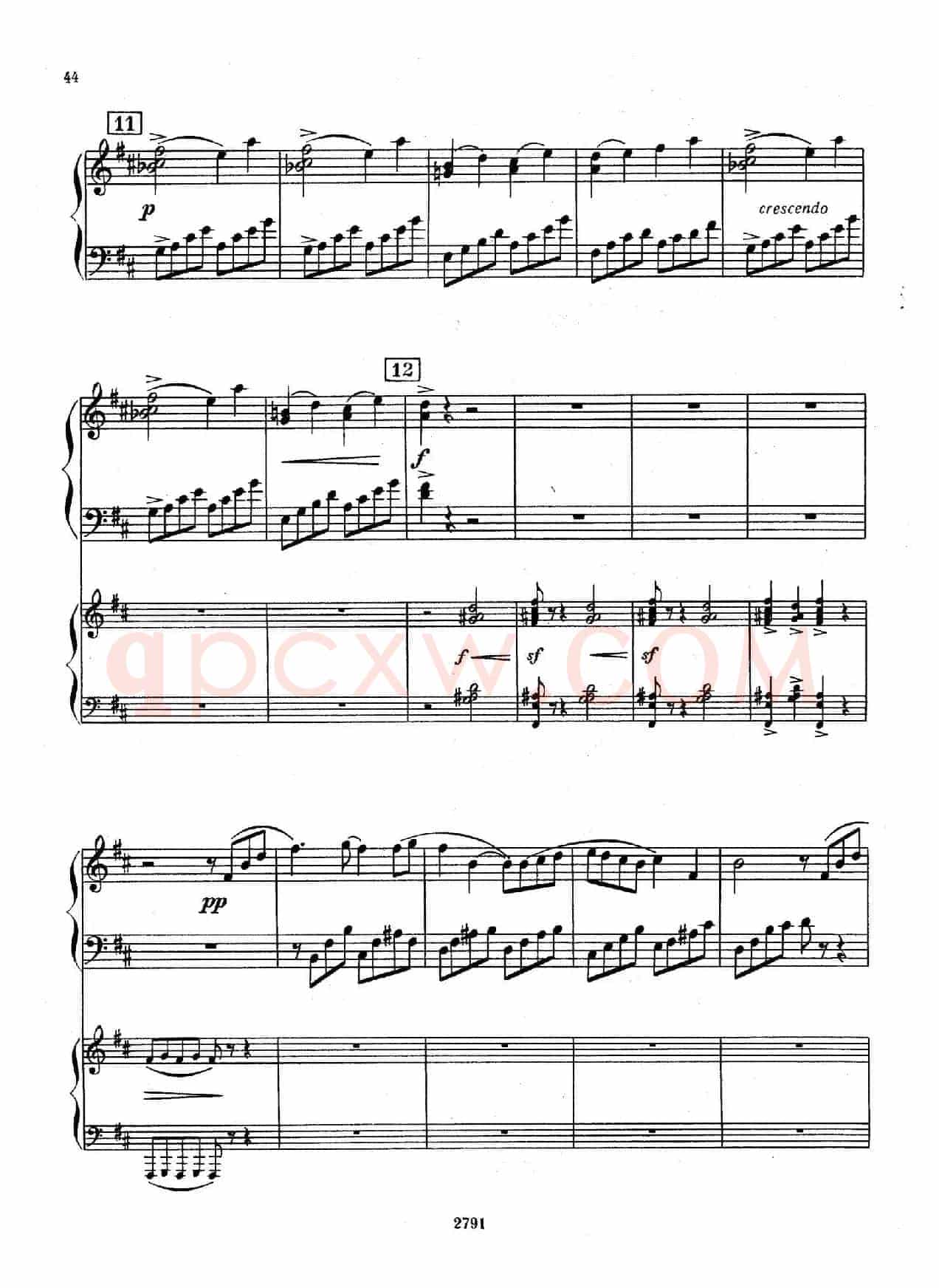 Piano Concerto No.3 in D major, Youth Op.50 - 2 pianos(D大调第三钢琴协奏曲“为青少年而作”Op.50·双钢琴)