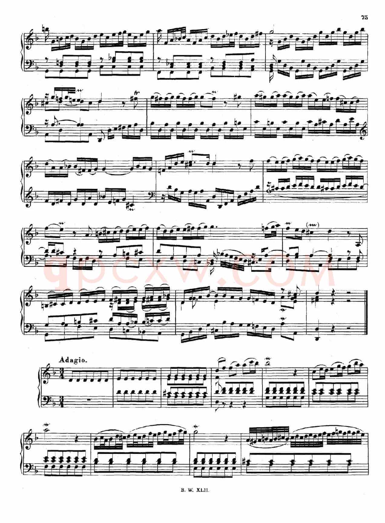 16 Concertos BWV 972-987(十六首为独奏古钢琴而作的协奏曲)(P11——20)