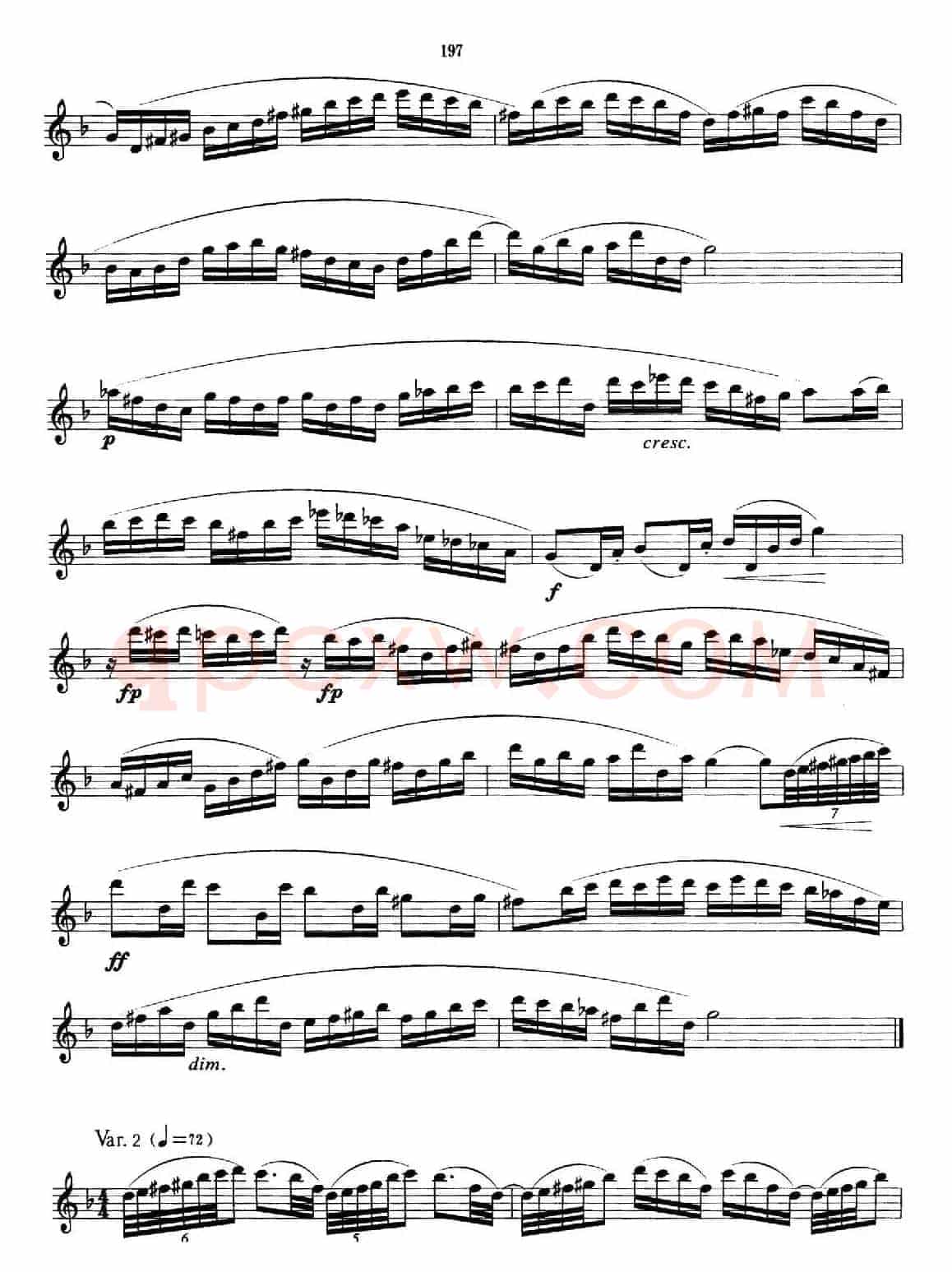 萨克斯管业余考级九级练习曲第一首