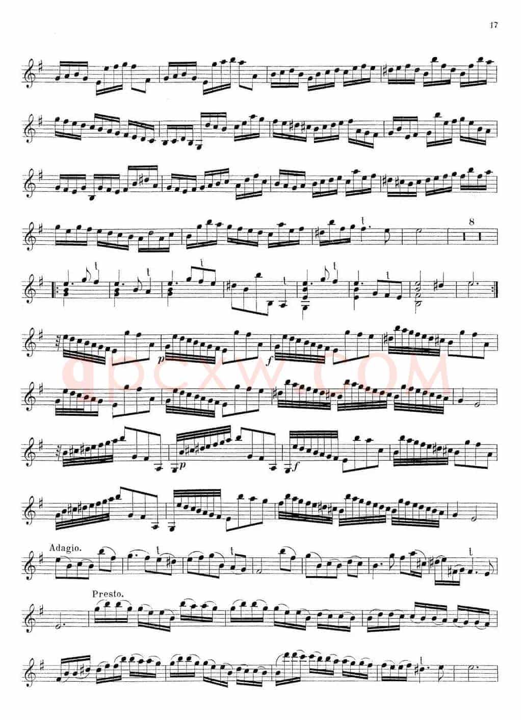Biber Violin Sonata V