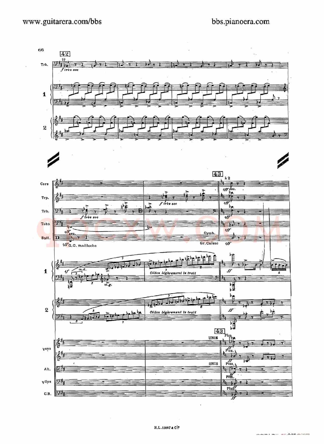 Concerto for 2 Pianos in d Minor(d小调双钢琴协奏曲·总谱)