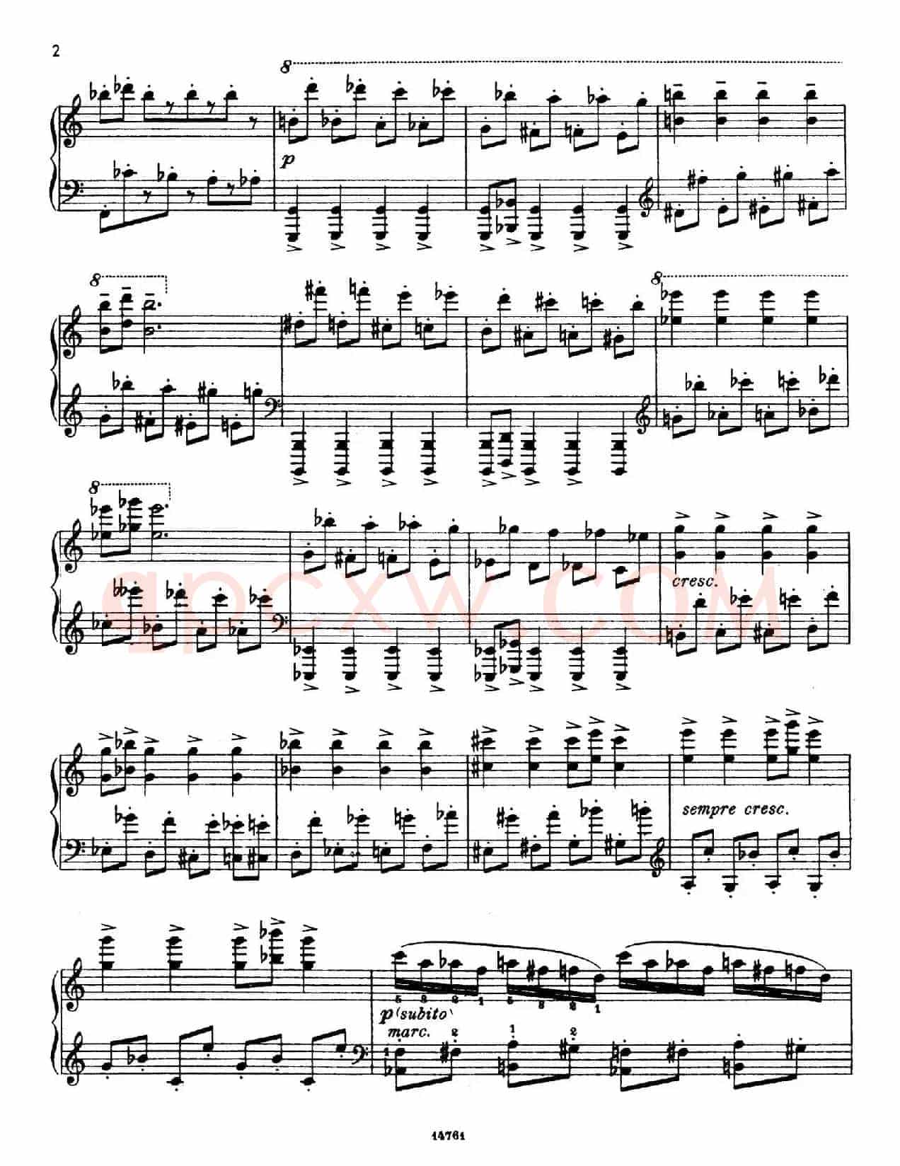 Toccata No.2 Op.20（第二托卡塔）