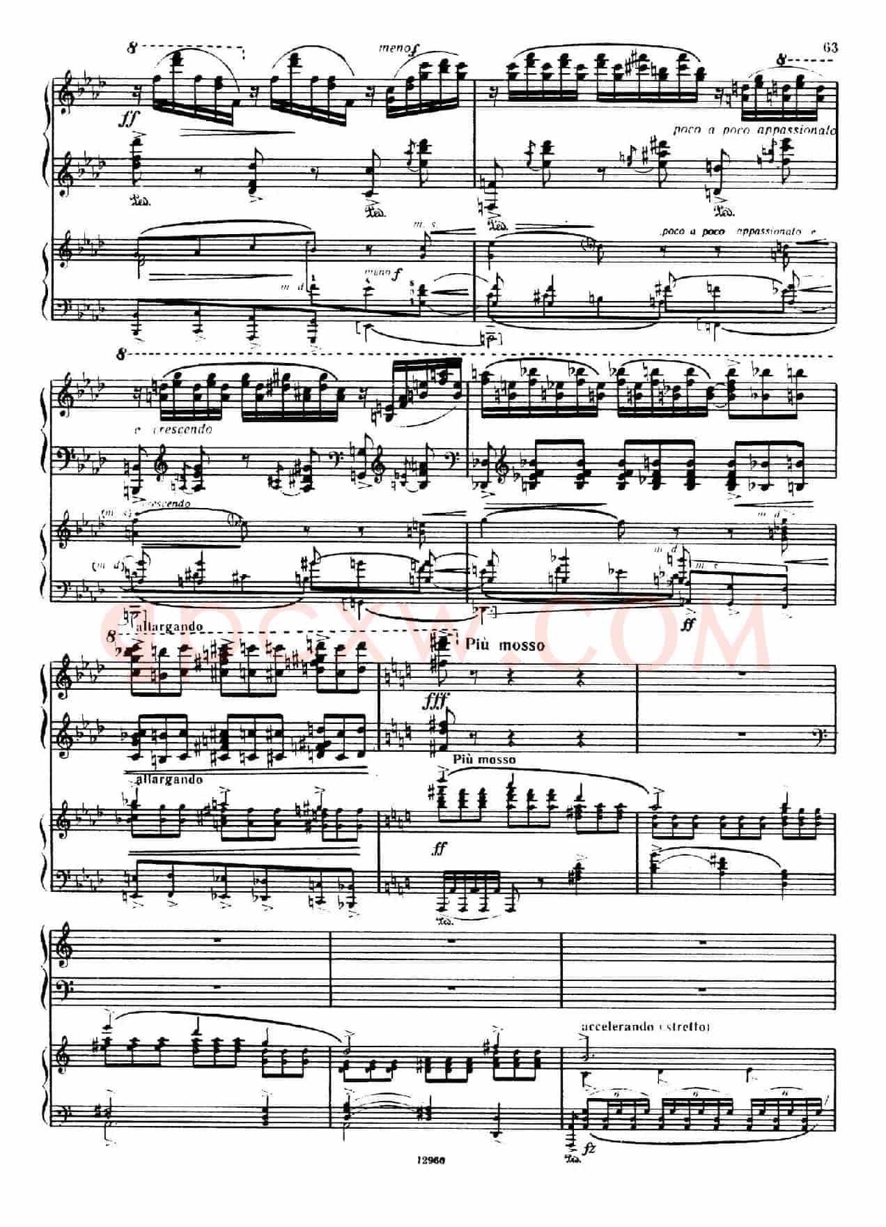 Piano Concerto No.2 in c Minor Op.50(c小调第二钢琴协奏曲·Ⅱ·双钢琴)