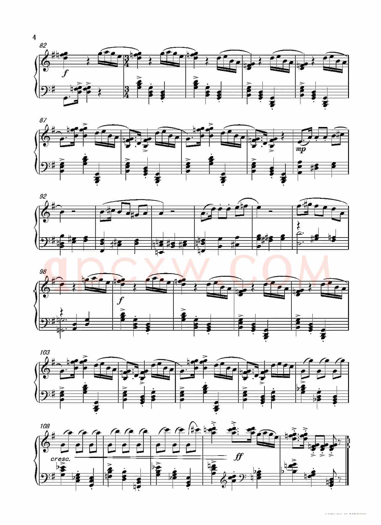 第五钢琴奏鸣曲Piano Sonata No.5
