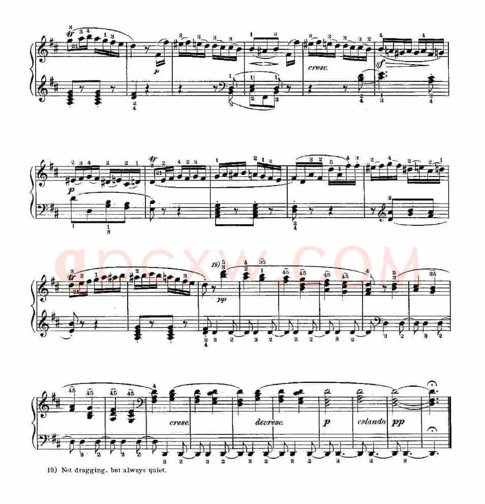 贝多芬钢琴小品（Bagatelles）（Op.33 之6）