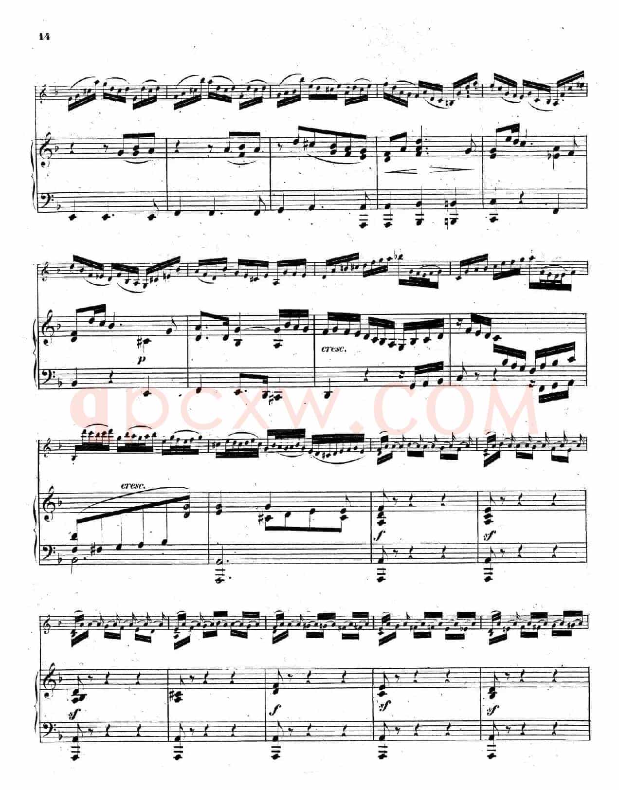CHACONNE（恰空舞曲）（门德尔松改编版）