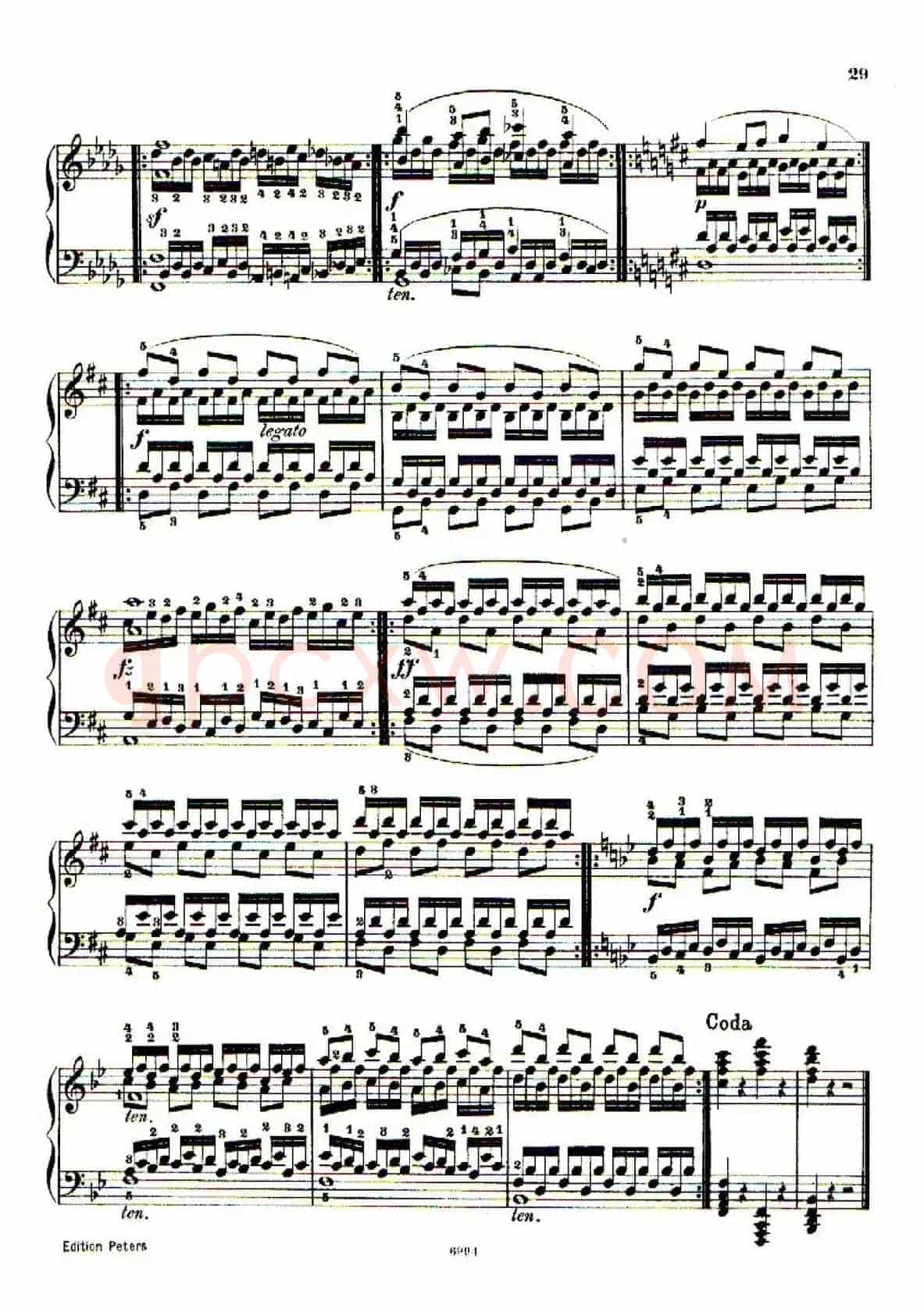 School of the Virtuoso Op.365(60首钢琴高级练习曲·11)
