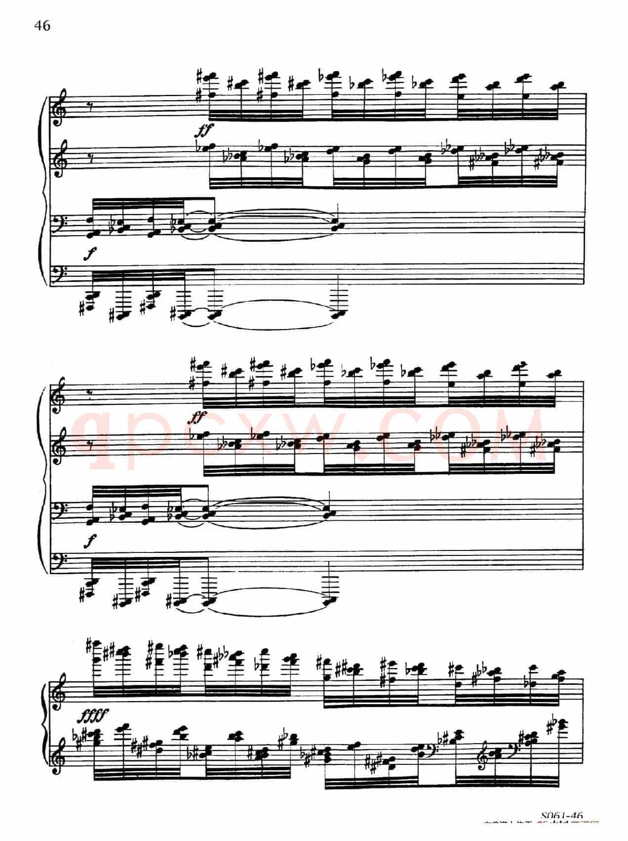 Poems of 1917 Op.41(1917之诗 8. 战争)