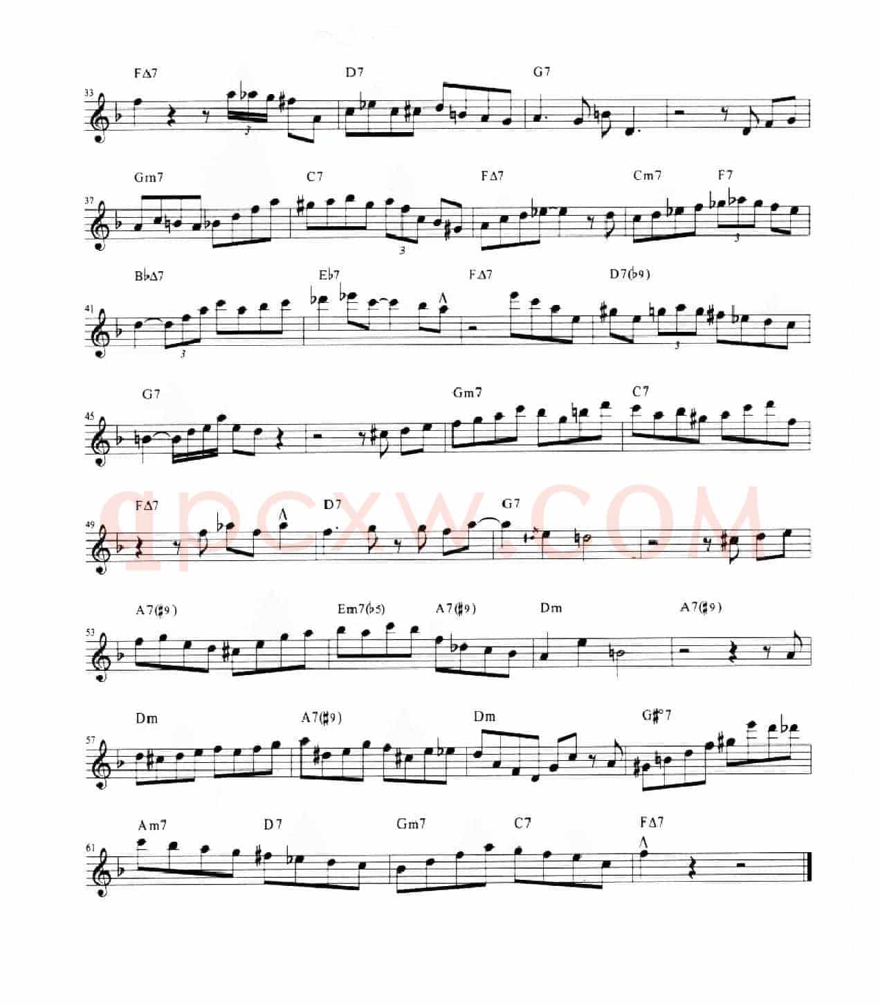Samba Minor Chord Solo