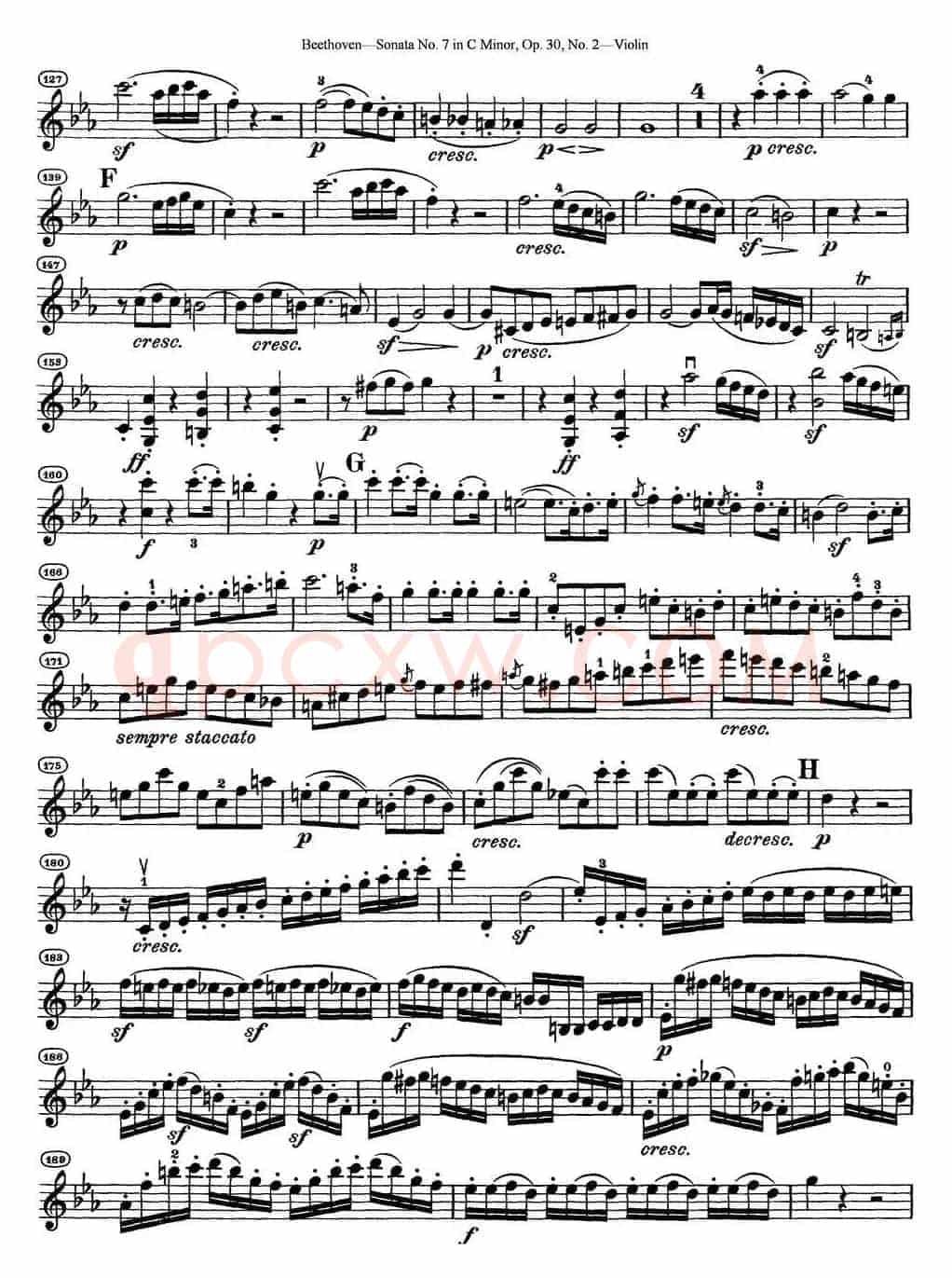 Violin Sonata No.7 in C Minor Op.30 No.2