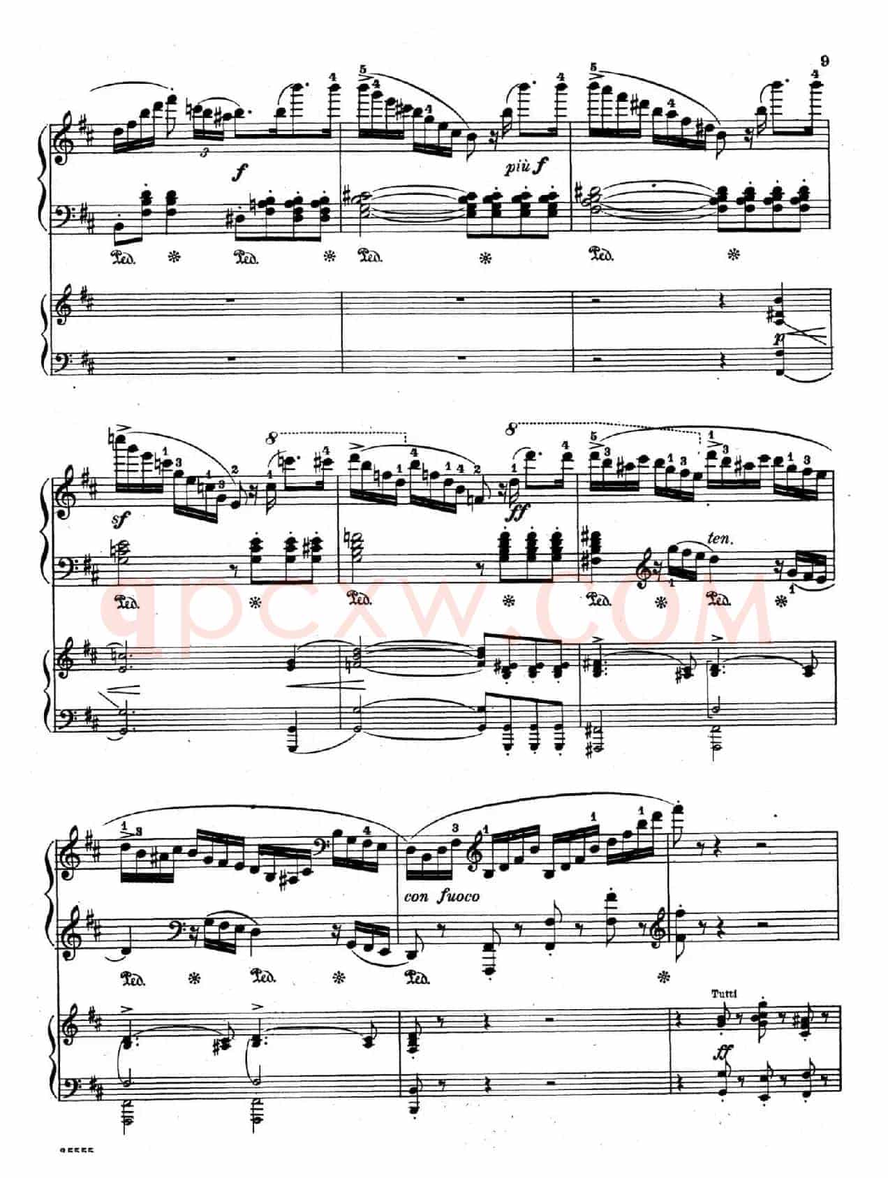Capriccio Brillante in B Major Op.22(B大调华丽随想曲·双钢琴)