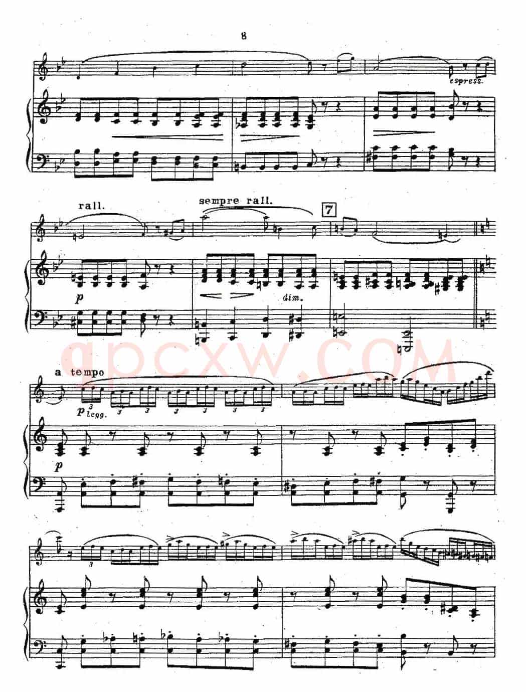 Chaminade Flute Concertino（莎米纳德长笛协奏曲）