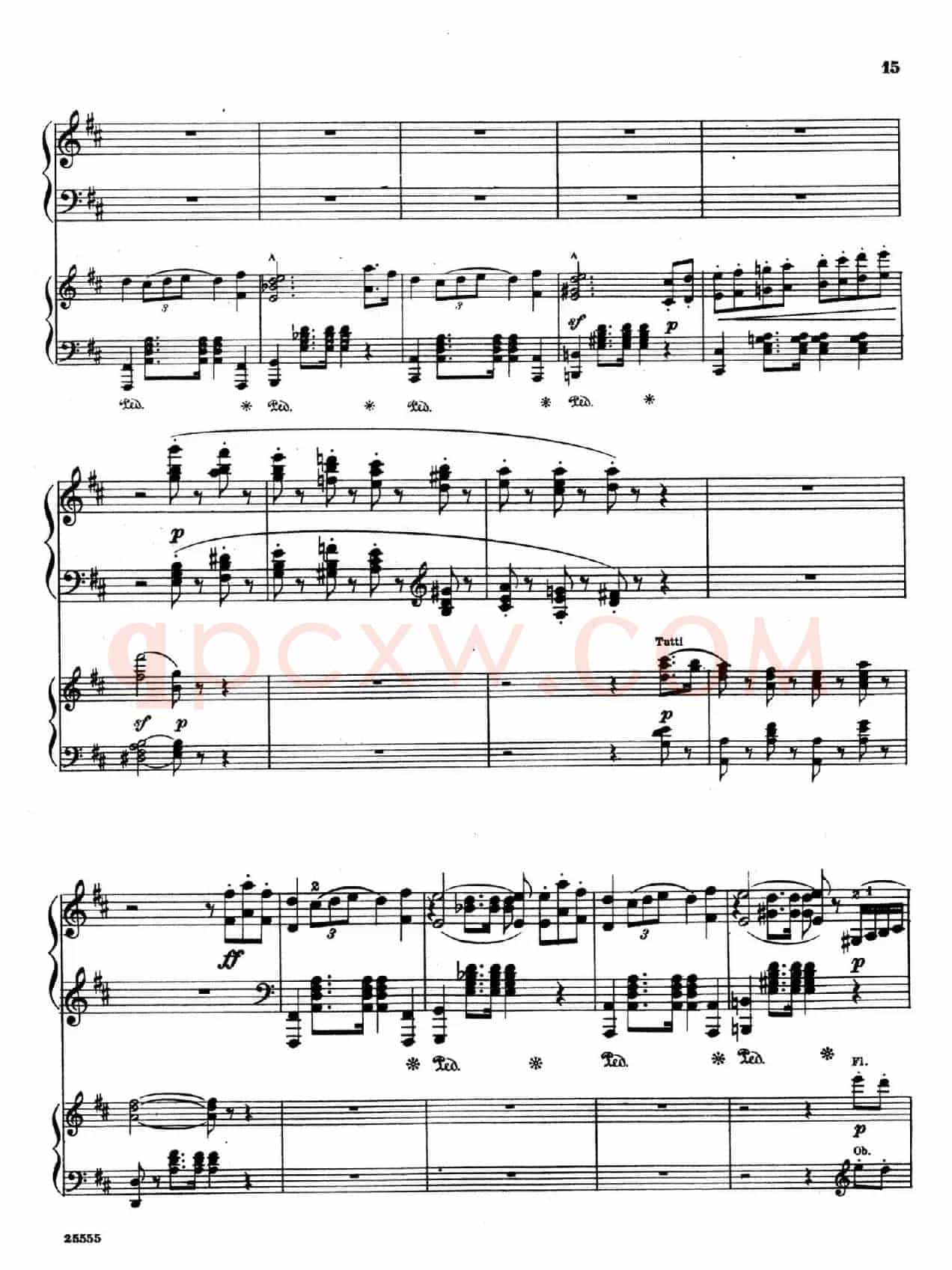 Capriccio Brillante in B Major Op.22(B大调华丽随想曲·双钢琴)