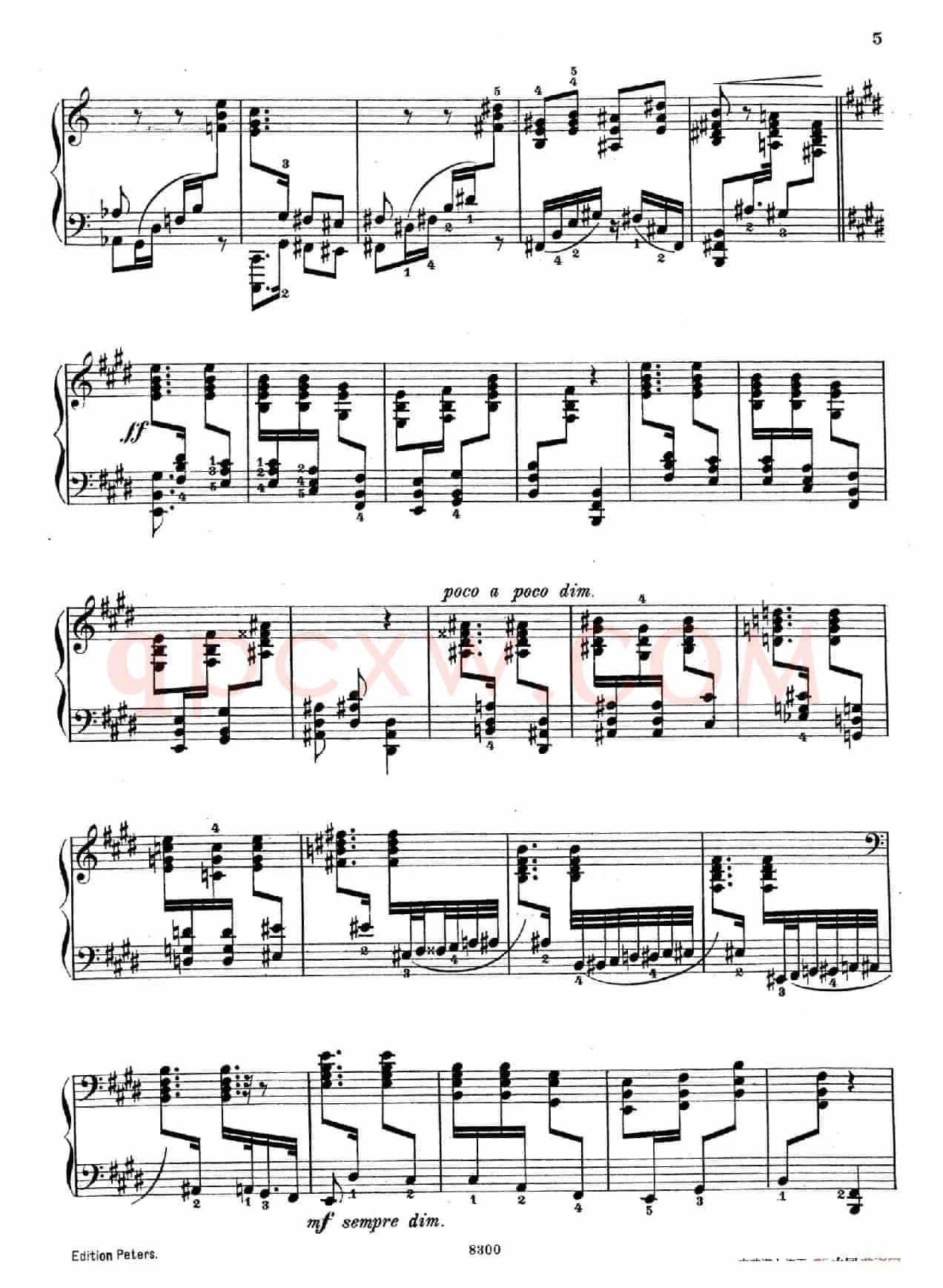 Six Pieces Op.32（6首小品·1. 怪诞进行曲）