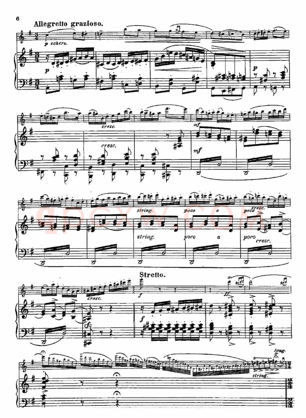 Introduction et Caprice（Op.58）（长笛+钢琴伴奏）