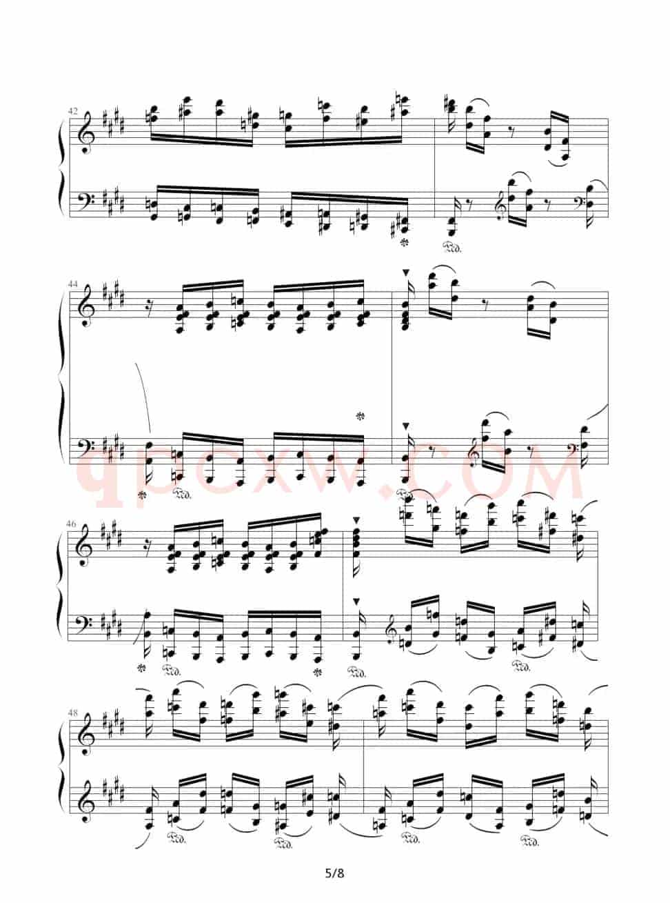 Chopin.肖邦 练习曲 Op.10 No.3 离别曲