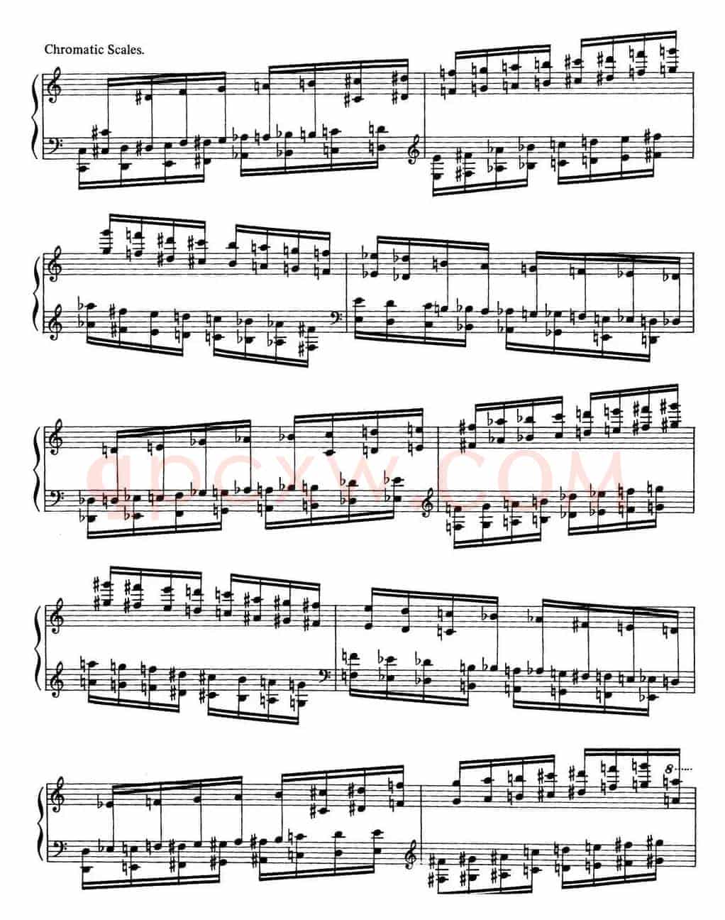 Technical Exercises S.146(李斯特钢琴技巧练习 BOOK Ⅷ)