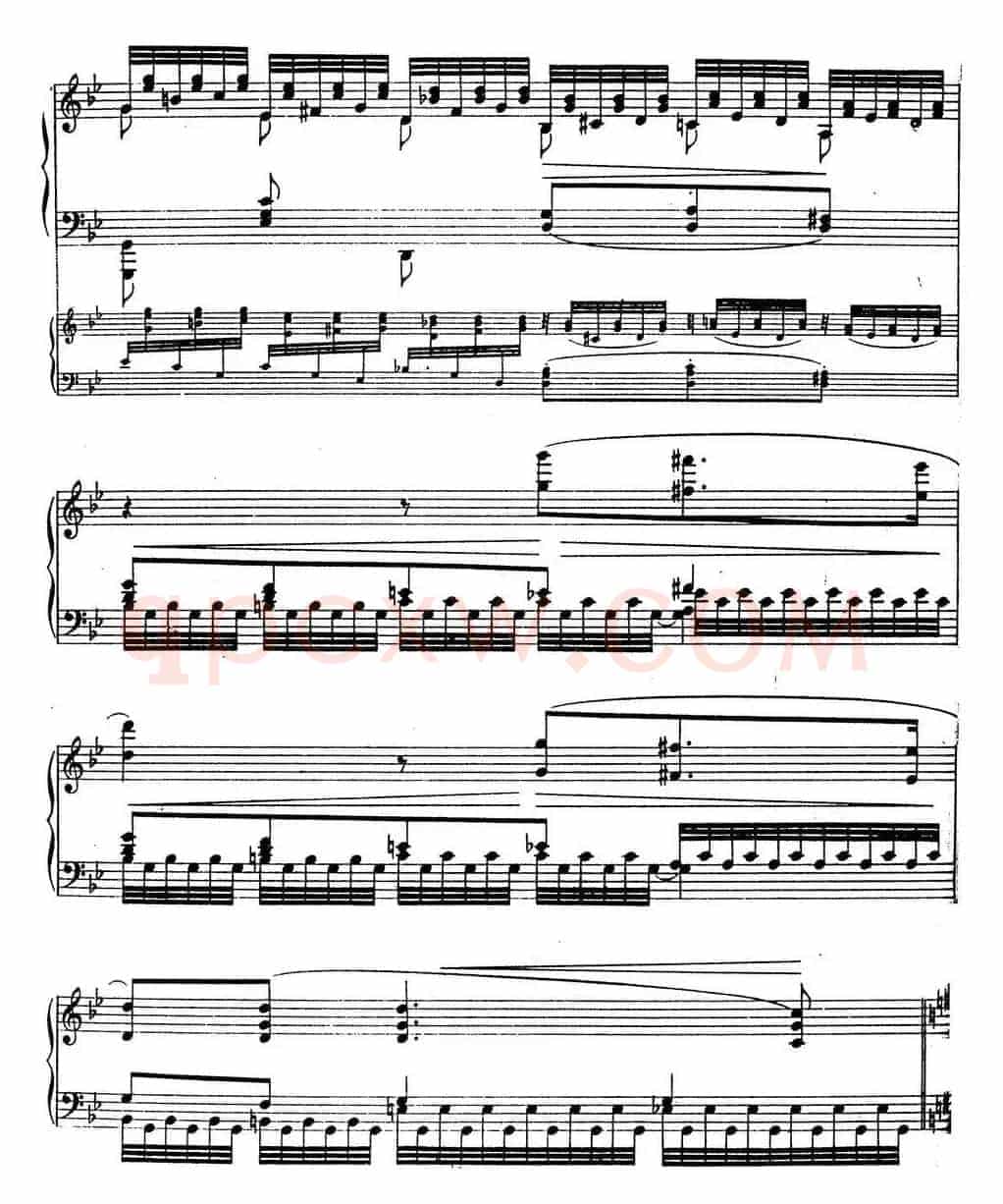 6首帕格尼尼大练习曲（Tremolo Etude Nr.1）