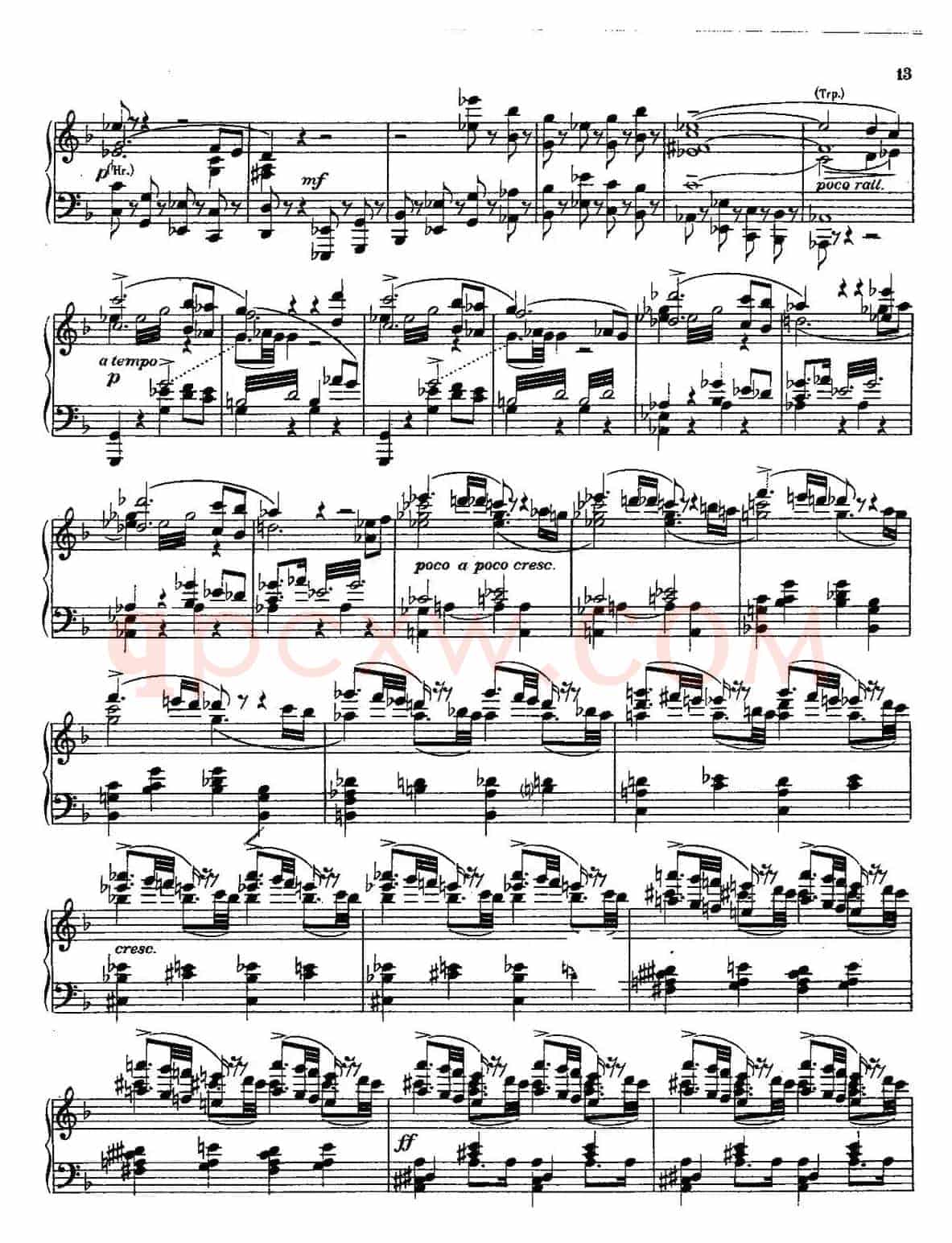 Symphony No.3 in d Minor - Solo Piano（d小调第三交响曲·钢琴独奏版·Ⅰ）