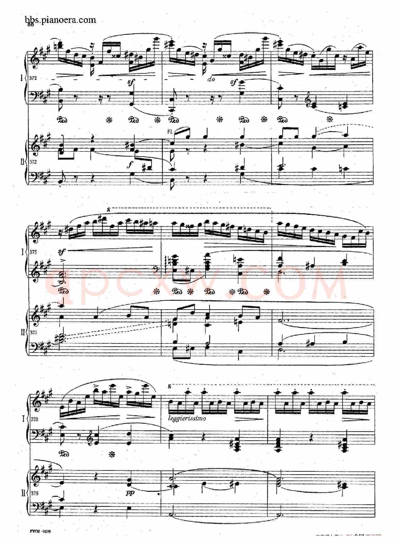 Grand Fantasy on Polish Airs Op.13(华丽的波兰民歌幻想曲·双钢琴版)