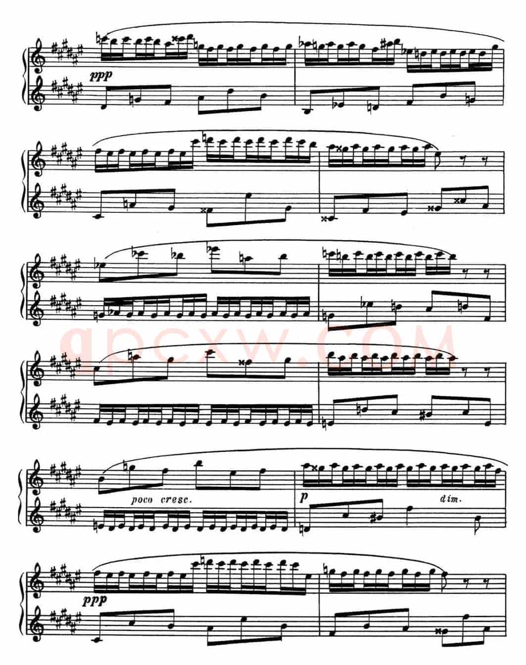 斯克里亚宾 钢琴练习曲 Op.42 No.3 Alexander Scriabin Etudes