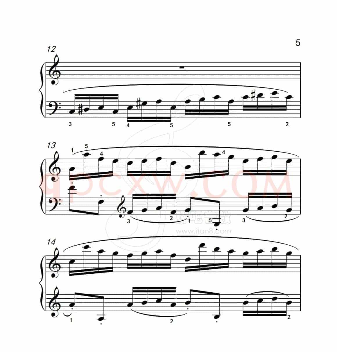 练习曲 10（克拉莫钢琴练习曲60首）