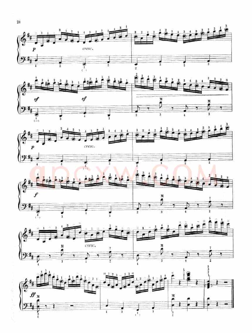 练习曲（Op.740 No.3）