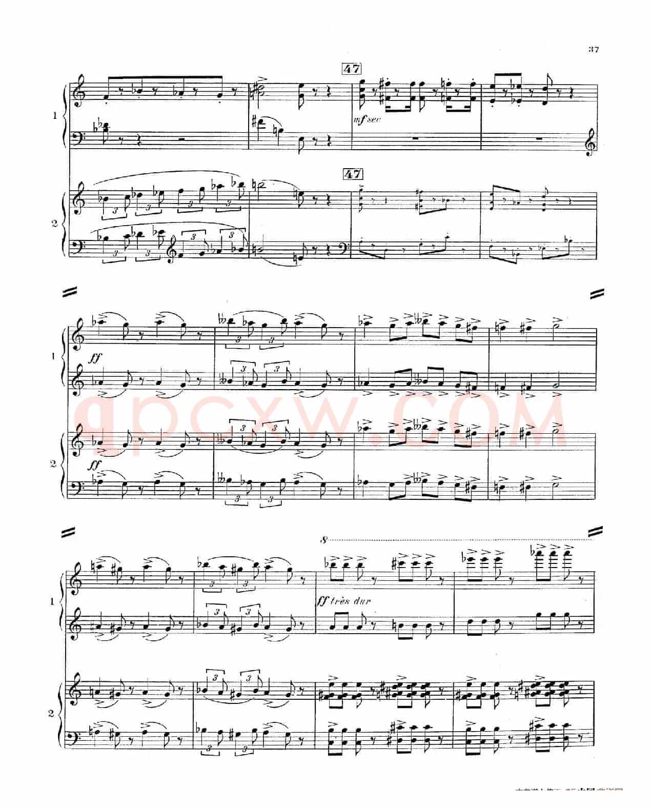 Concerto for 2 Pianos in d Minor(d小调双钢琴协奏曲· 第三乐章)