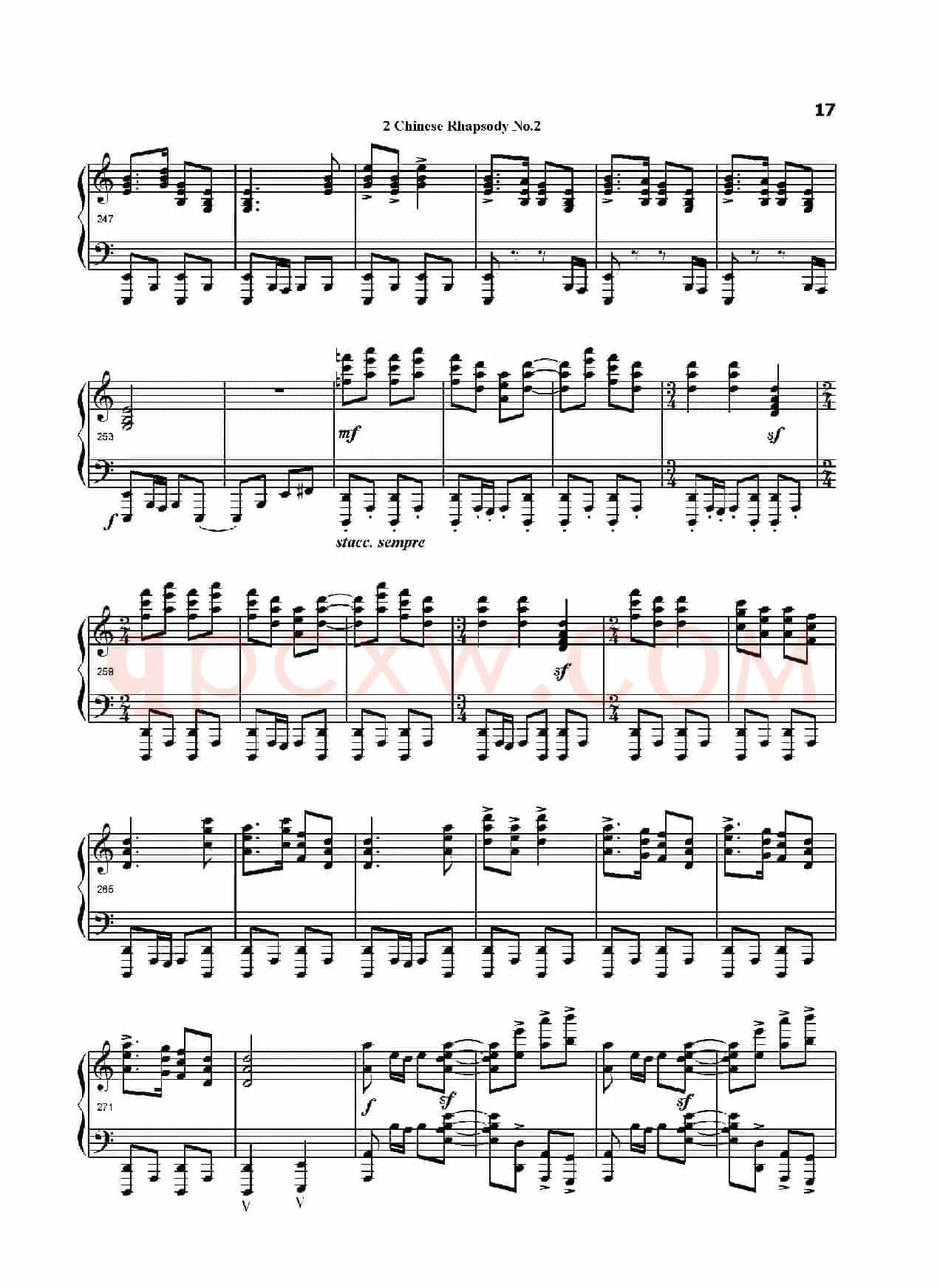 中国畅想曲第二号（Chinese Rhapsody No.2）
