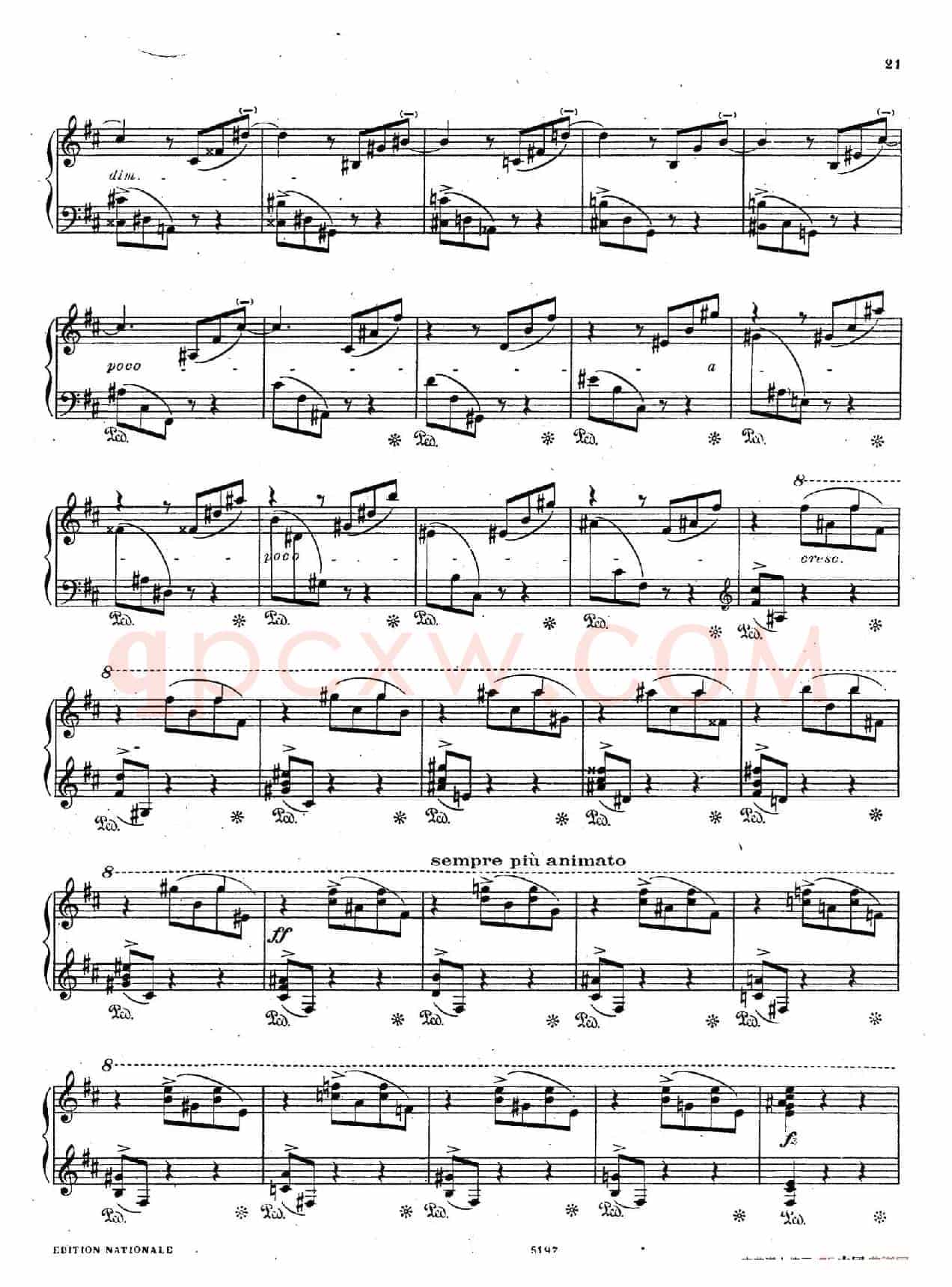 Scherzo No.1 in b Minor Op.20（b小调第一谐谑曲）