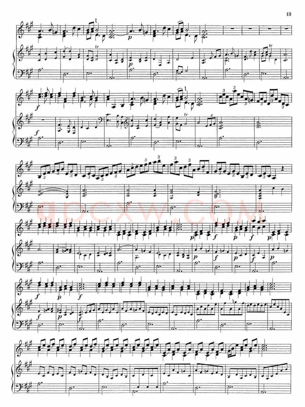 Biber Violin Sonata I（小提琴+钢琴伴奏）