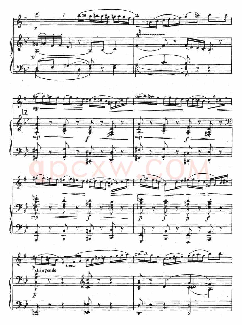 Glazunov Op.109（格拉组诺夫协奏曲Op.109）（萨克斯+钢琴伴奏）
