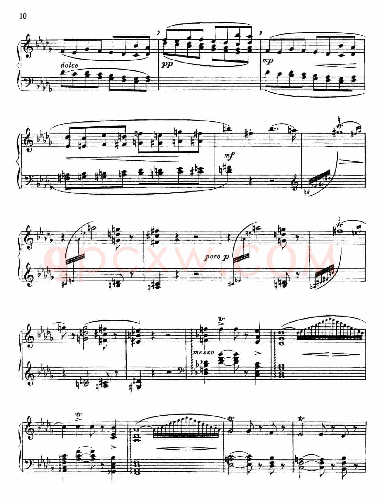 The Flowers（花之组曲）（Op.85.Nr.3-鸢尾）