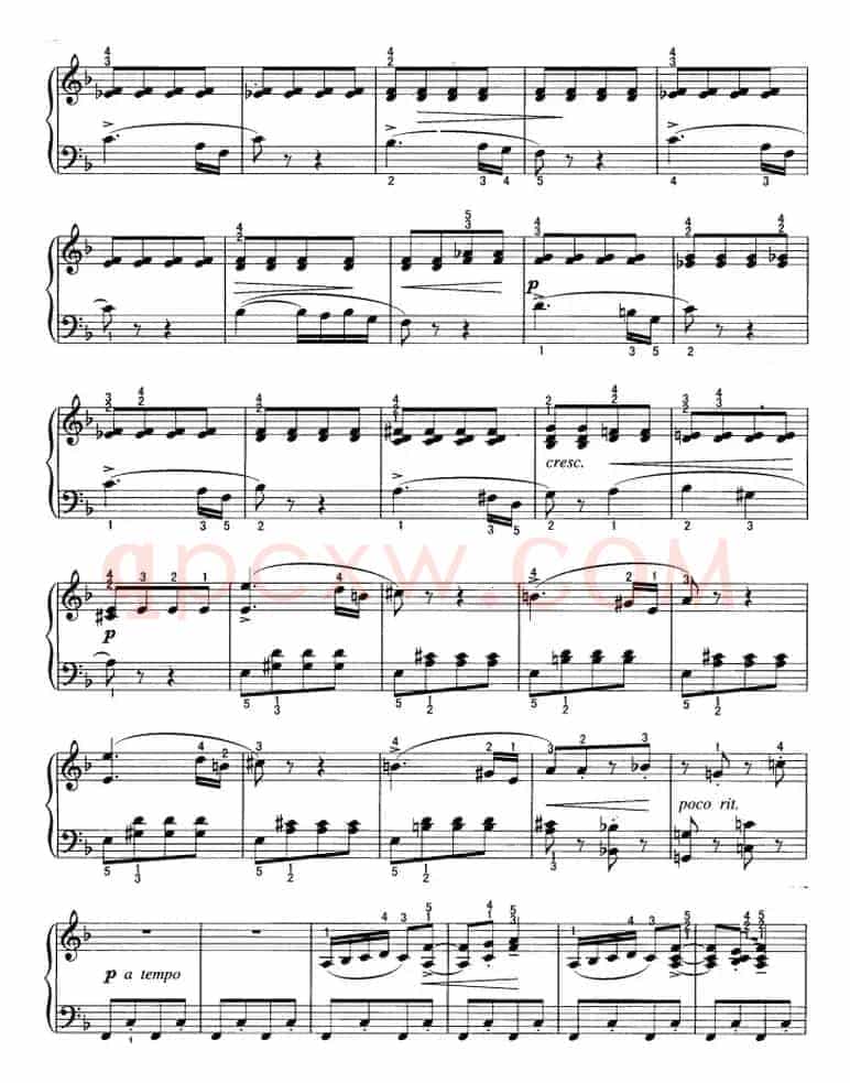 不可不弹的世界钢琴名曲：纺纱曲