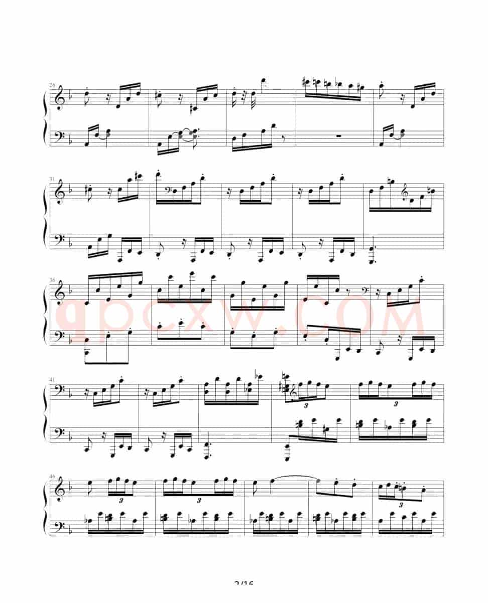 暴风雨（Beethoven's Sonata NO.17 Mov.3 ）