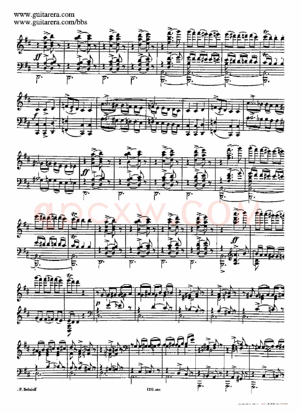 波罗维茨舞曲 (根据歌剧《伊戈尔王子》同名女声合唱改编)
