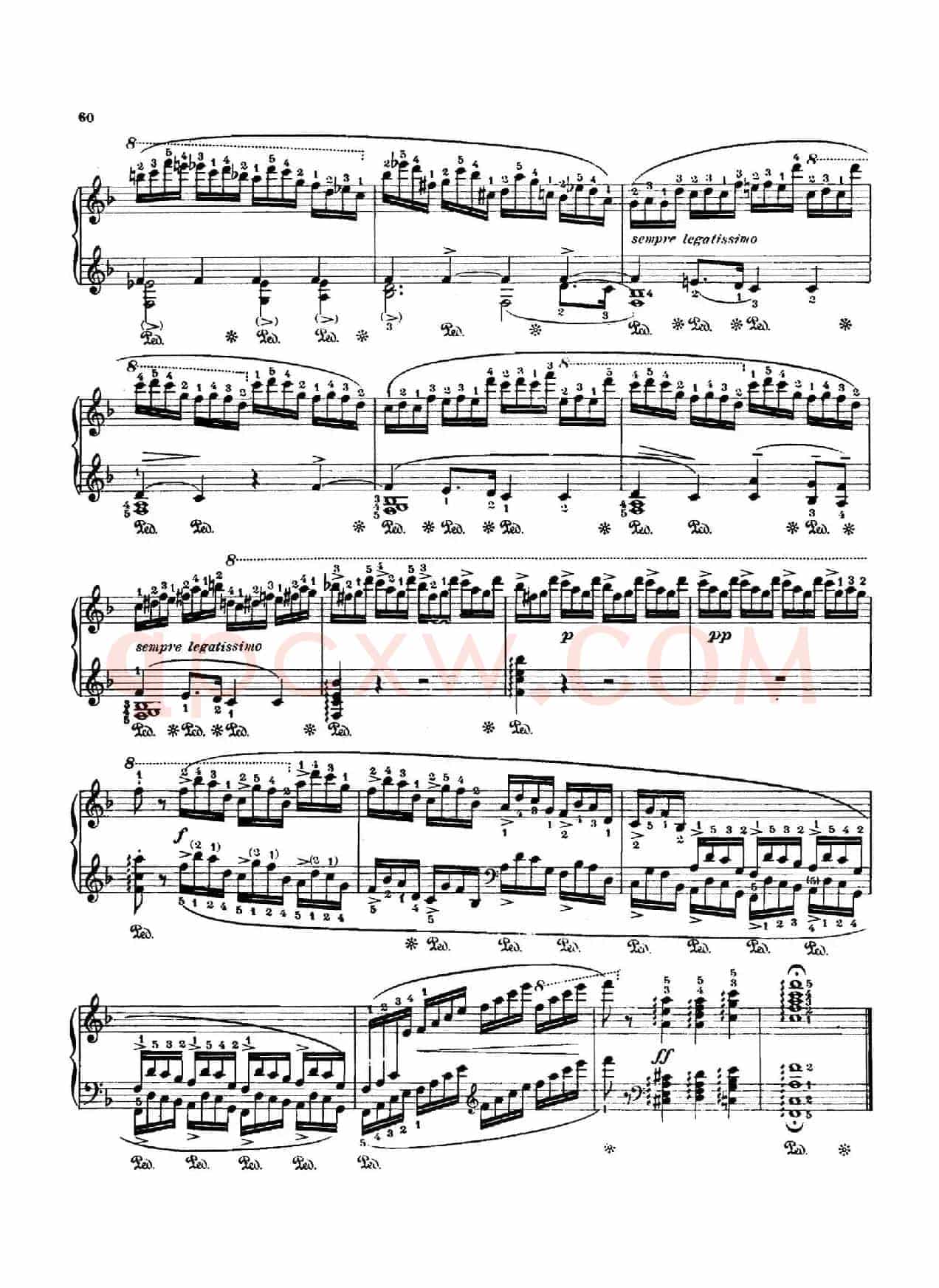 12 Etudes Op.10 柯尔托教学版(12首练习曲·8)