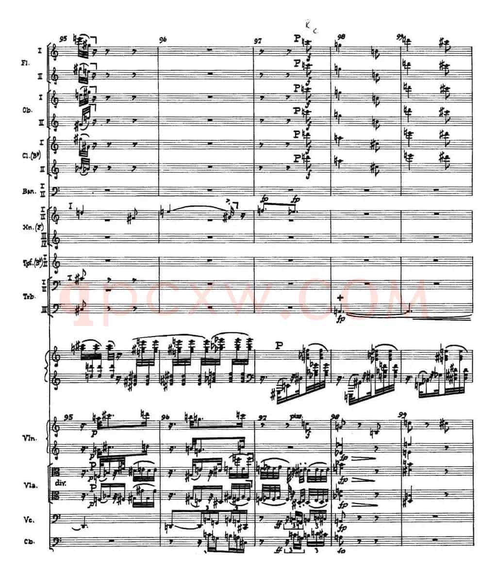 Piano Concerto Op.42（钢琴协奏曲总谱P1-34）
